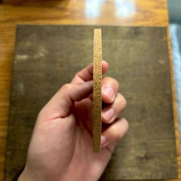 Transformers Autobots Symbol Laser Engraved Cork Coaster - Picture 5 of 5